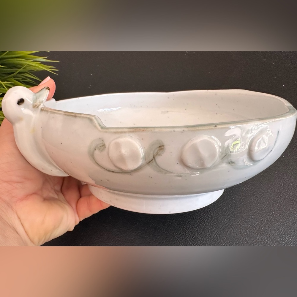 Elegant White Ceramic Bowl